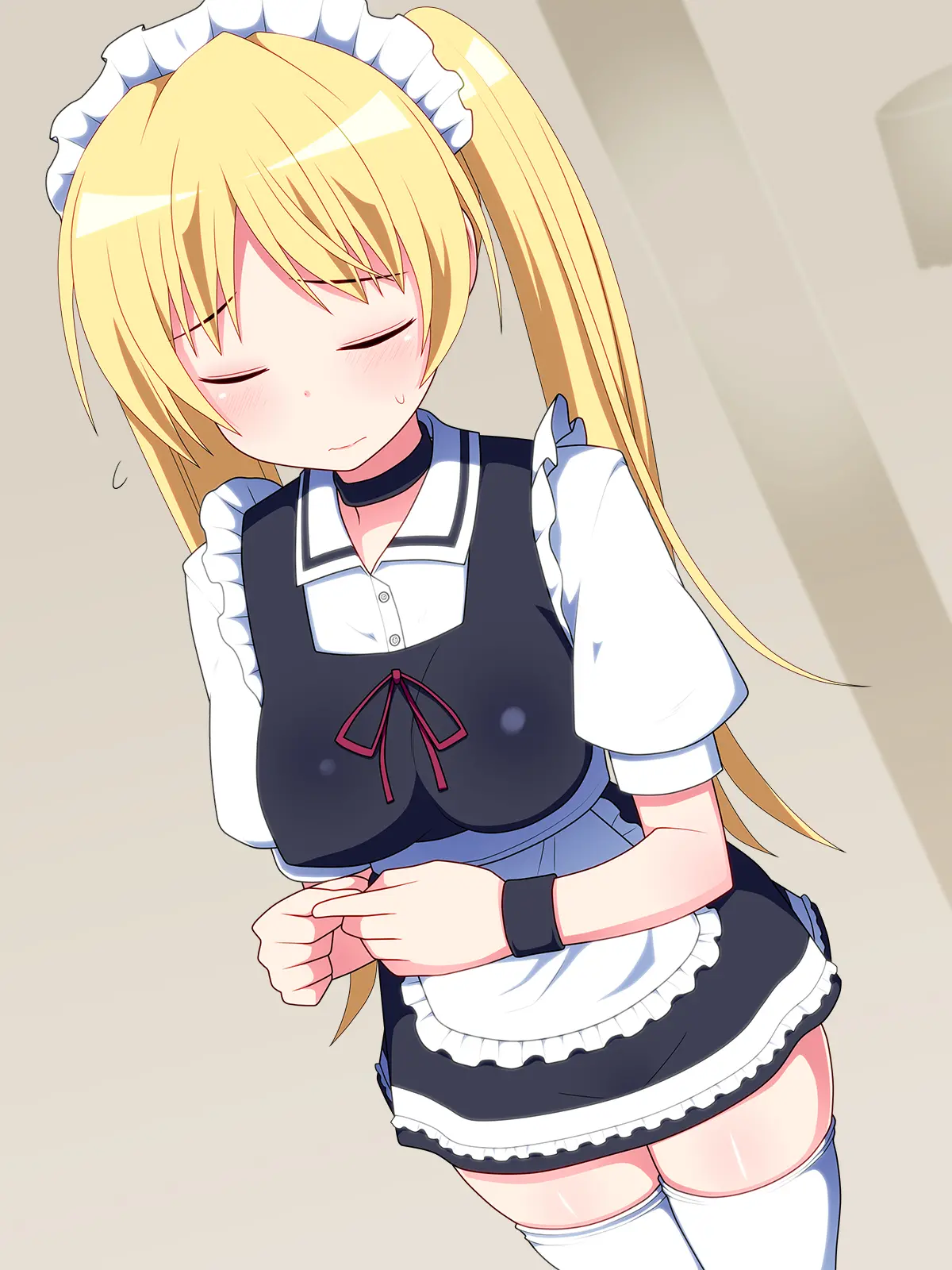 Kinpatsu Twintail Maid
